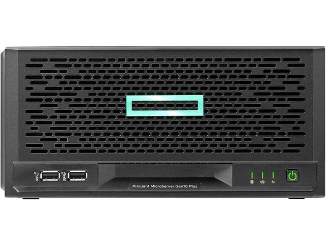 HP MicroServer Gen10 Plus Tower Server for Business, Intel Xeon E-2224 3.4GHz, 32GB RAM, 8TB Storage, RAID, Windows Server 2019, 32GB, 8TB HDDs, Windows 2019