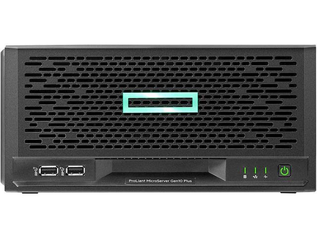 HP MicroServer Gen10 Plus Tower Server for Business, Intel Xeon E-2224 3.4GHz, 32GB RAM, 8TB Storage, RAID, Windows Server 2016