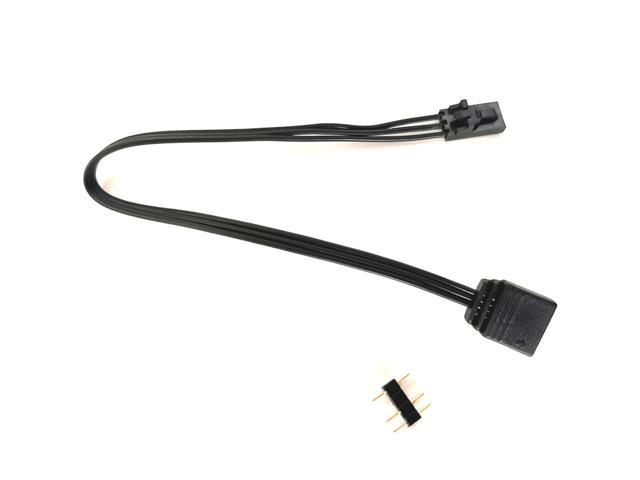 20cm 3-Pin 5V A-RGB Adapter For Corsair Lighting Node Pro & Commander Pro