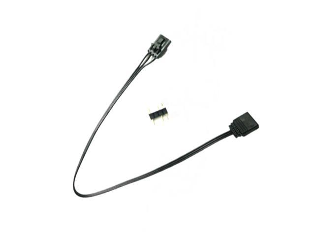 Adapter cable For Corsair RGB Fan (4-pin) to Asus Aura/MSI Mystic Light Addressable RGB