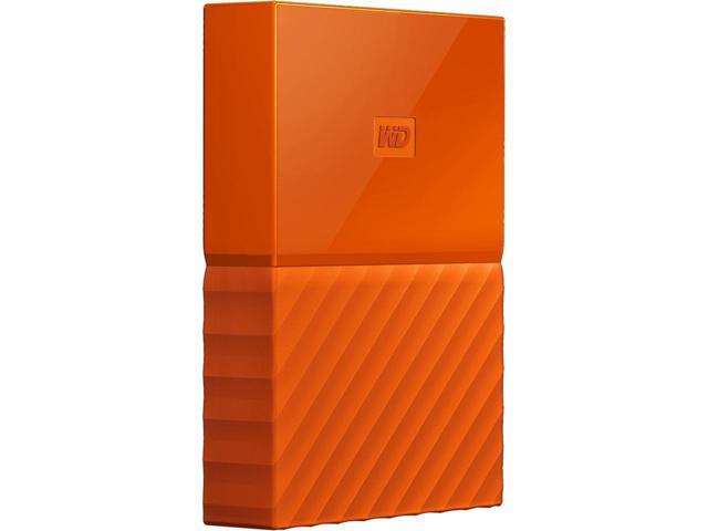 WD 2TB My Passport Portable Hard Drive USB 3.0 Model WDBYFT0020BOR-WESN Orange