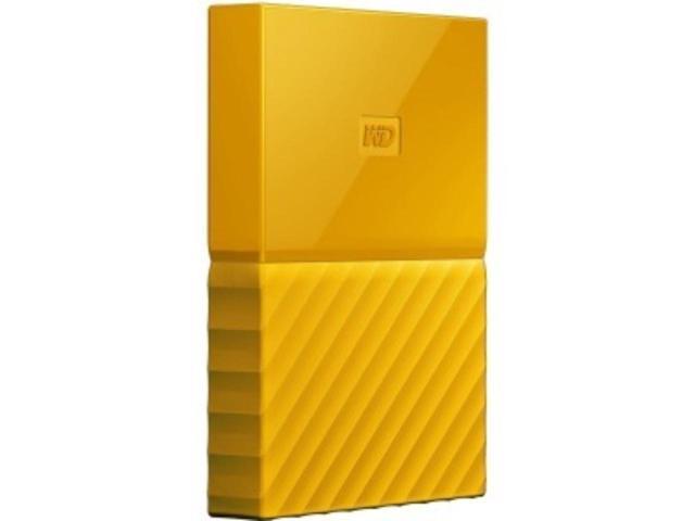 Wd My Passport  2 Tb (Thin) Portable Hard Drive - External - Yellow