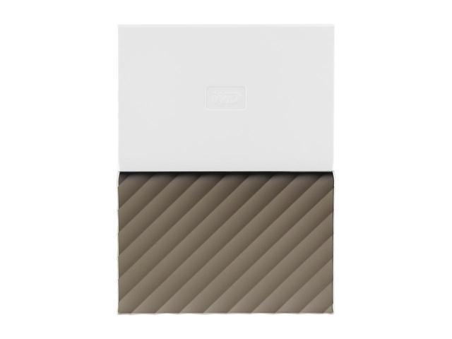 WD 1TB My Passport Ultra Portable Hard Drive White/Gold