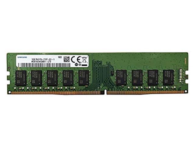 samsung memory 16gb/1gx8 ddr4 pc4-21300 cl19 2666mhz samsung chip server memory model m391a2k43bb1-ctd