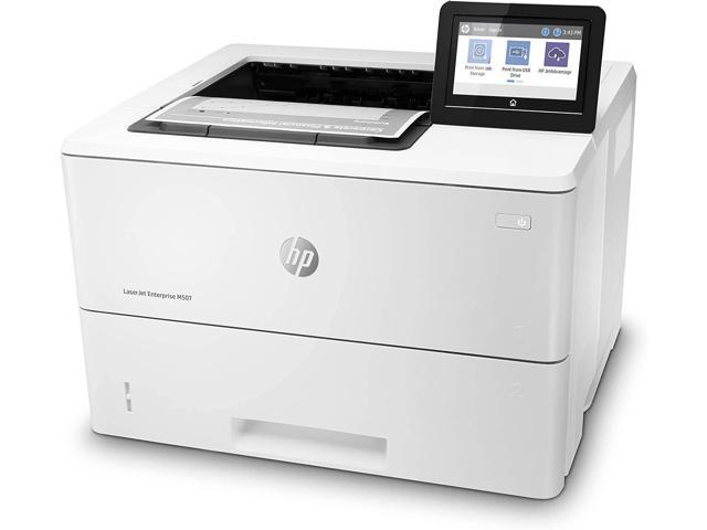 HP Laserjet Enterprise M507dng Monochrome Laser Printer - 45ppm - Duplex - Network - Gigabit LAN (1PV89A#201)