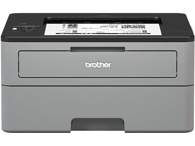 Brother HL-L2350DW Compact Monochrome Laser Printer with Wireless Printing and Duplex Two-Sided Printing, with AHAGHUG Printer Cable