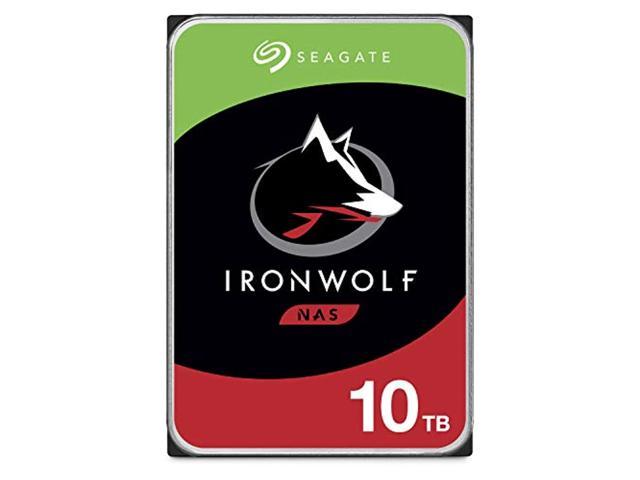 Seagate IronWolf ST10000VN000 10TB 7200 RPM 256MB Cache SATA 6.0Gb/s 3.5" Hard Drives Bare Drive - OEM
