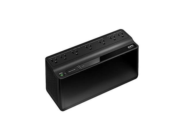apc back-ups 650 battery backup and surge protector black (bvn650m1)