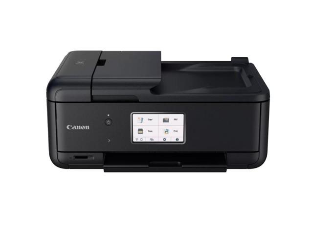 Canon TR8620 All-in-One Printer for Home Office | Copier |Scanner| Fax |Auto Document Feeder | Photo and Document Printing | Airprint (R) and Android Printing, Black