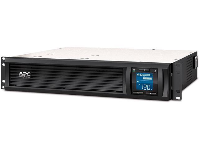 APC 1000VA Smart UPS with SmartConnect, SMC1000C Sinewave UPS Battery Backup, AVR, 120V, Line Interactive Uninterruptible Power Supply Black