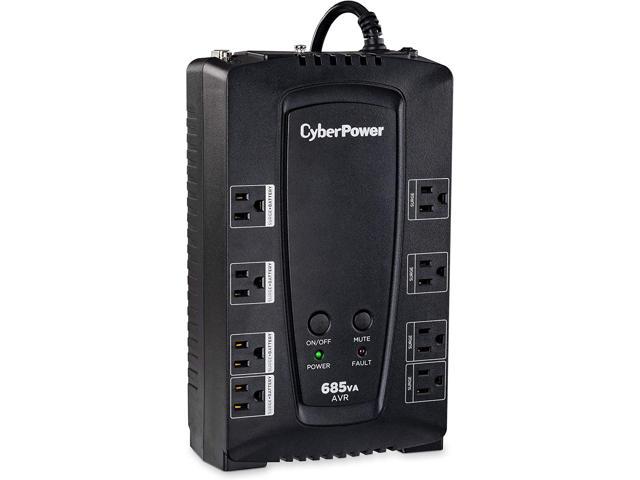 CyberPower CP800AVR AVR UPS System, 800VA/450W, 8 Outlets, Compact