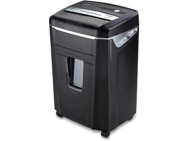 High Security JamFree AU1000MA 10-Sheet Micro-Cut Paper / CD / Credit Card Shredder with Pull-Out Wastebasket