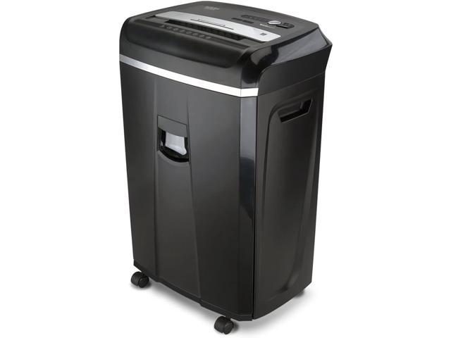 Anti-Jam 20-Sheet Crosscut CD/Paper and Credit Card Shredder, 7-gallon pullout basket, 60 Minutes Continuous Run Time