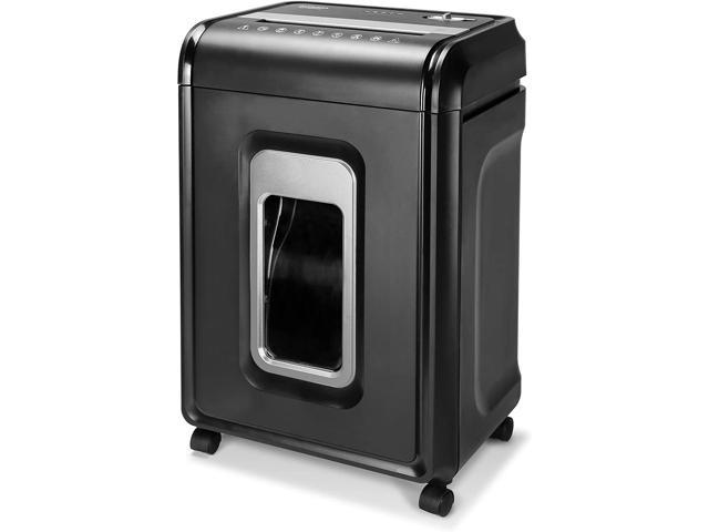 AU1880XA Heavy Duty Anti-Jam 18-Sheet Crosscut Shredder/60 Min Run Time/ 7-Gallon Pullout Basket and Casters