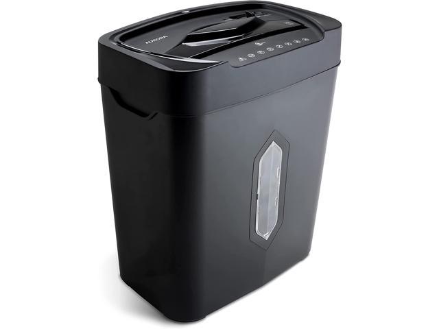 AU1010MZ High-Security 10-Sheet Micro-Cut Paper, Credit Card Shredder, Large 5.2-Gals Basket with Easy Lifting Handle