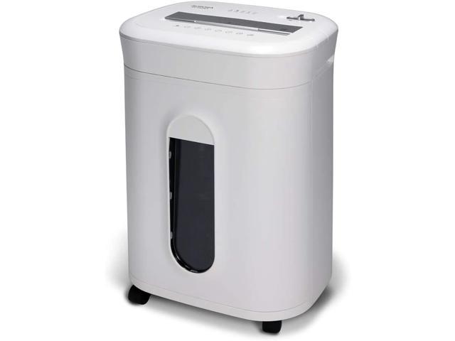 AU1060MA Professional Grade 10-Sheet High Security Micro-Cut Paper and Credit Card Shredder/ 60 Minutes/Security Level P-5, White, AU1060MA 10-sheet High Security Microcut