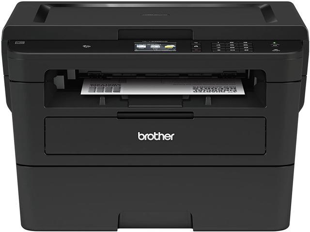 Brother Compact Monochrome Laser Printer, HLL2395DW, Flatbed Copy & Scan, Wireless Printing, NFC, Cloud-Based Printing & Scanning