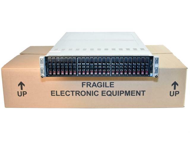 SuperMicro 2028TP-HC0R 2U SuperServer 4-Node X10DRT-P 8x LGA2011v3 E5-2600v3/v4