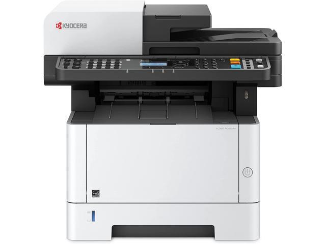 Kyocera ECOSYS M2635dw, 37ppm Copy/Scan/Print/Fax/Color Scan Monochrome Laser MFP. ADF, Duplex, 5 Line LCD & Hard Key Control Panel, Wireless & Wi-Fi Direct, USB, Gigabit Ethernet, USB, 512MB Memory
