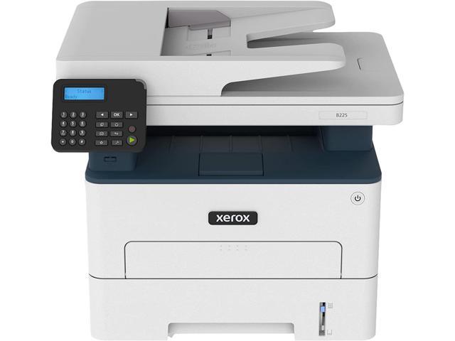 Xerox B225/DNI Multifunction Printer, Print/Scan/Copy, Black and White Laser, Wireless, All in One