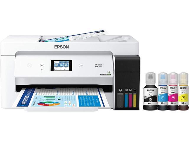 Epson EcoTank ET-15000 Wireless Color All-in-One Supertank Printer with Scanner, Copier, Fax, Ethernet and Printing up to 13 x 19 Inches
