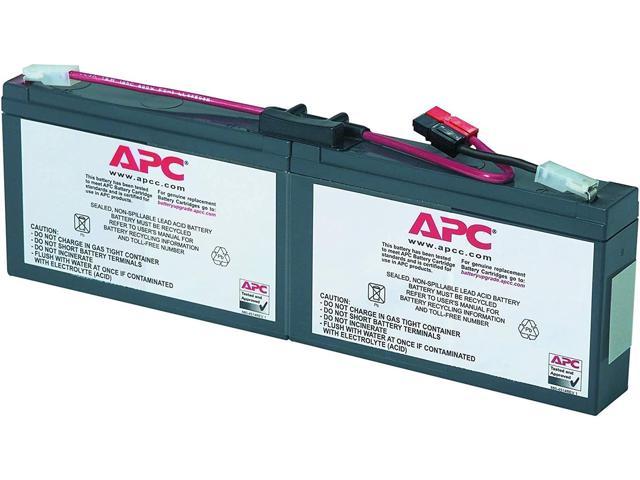 APC UPS Battery Replacement, RBC18, for APC Smart-UPS Models SC250RM1U, SC450RM1U and select others