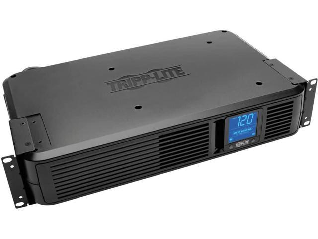 Tripp Lite SMART1500LCD 1500VA Smart UPS Battery Back Up, 900W Rack-Mount/Tower, LCD, AVR, USB, DB9