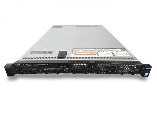 Dell PowerEdge R630, 2x 2.5GHz 12-Core CPU, 384GB DDR4, PERC H730, 8x Trays, 4x 1GbE, iDRAC8 Express