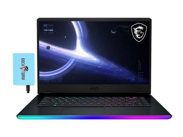 MSI GE66 Raider Gaming Laptop (Intel i9-11980HK 8-Core, 64GB RAM, 8TB PCIe SSD, 15.6" 2K Quad HD (2560x1440), NVIDIA RTX 3070, Wifi, Bluetooth, Webcam, 1xHDMI, Win 11 Pro) with Hub