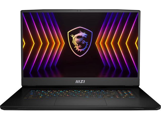 MSI Titan GT77 17.3" 120Hz 4K UHD IPS Gaming Laptop (Intel i9-12900HX 16-Core,  RTX 3070 Ti 8GB, 64GB DDR5, RGB Backlit KYB, Fingerprint, Killer WiFi 6E, Win 11 Pro)