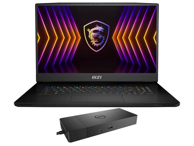 MSI TITAN GT77 12UGS Gaming & Entertainment Laptop (Intel i7-12800HX 16-Core, 17.3" 120Hz 4K Ultra HD (3840x2160), GeForce RTX 3070 Ti, Win 11 Pro) with Thunderbolt Dock WD19TBS