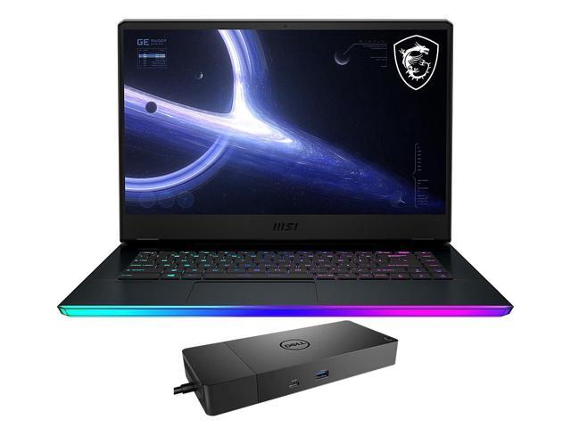 MSI GE66 Raider Gaming Laptop (Intel i9-11980HK 8-Core, 15.6" 240Hz 2K Quad HD (2560x1440), NVIDIA RTX 3070, 32GB RAM, 1TB SSD, Backlit KB, Wifi, USB 3.2, Win 10 Home) with Thunderbolt Dock WD19TBS