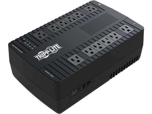 Tripp Lite 1050VA 540W 120V Line-Interactive UPS - 12 NEMA 5-15R Outlets, Double-Boost AVR, USB, Desktop/Wall-Mount (OMNISMART1050MX)