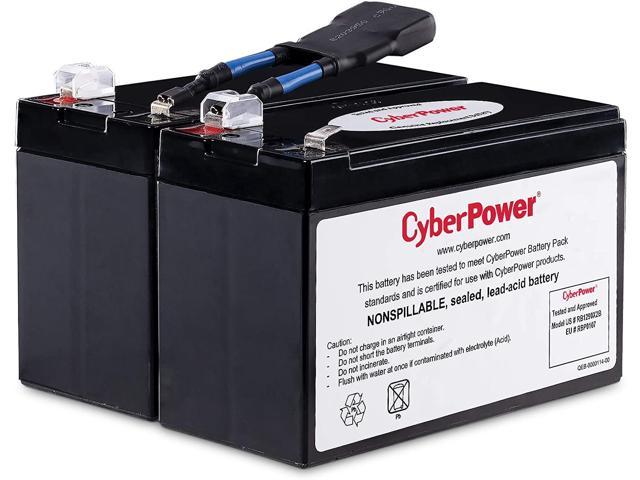 CyberPower RB1290X2B UPS Replacement Battery Cartridge, 12V/9Ah