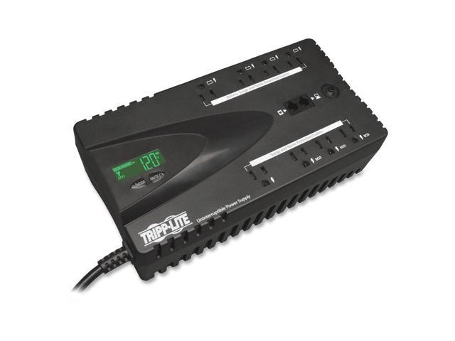 TRPECO650LCD - Tripp Lite UPS 650VA 325W Eco Green Battery Back Up LCD 120V USB RJ11 PC