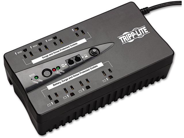 Tripp Lite Eco550ups Eco550ups Desktop Ups System, 8 Outlets, 550 Va, 420 J