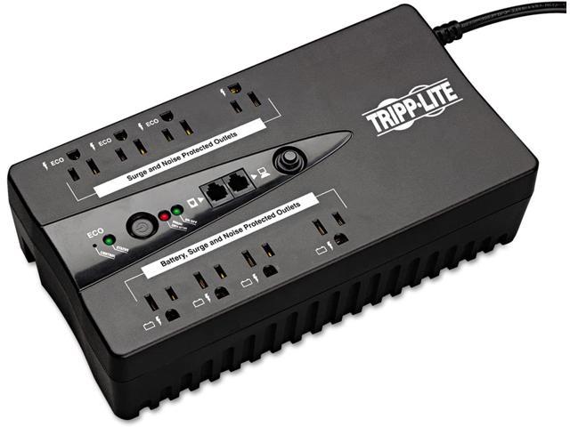 Tripp Lite Eco Green 550Va Battery, 8-Outlets, Black (Eco550upstaa) Trpeco550upstaa