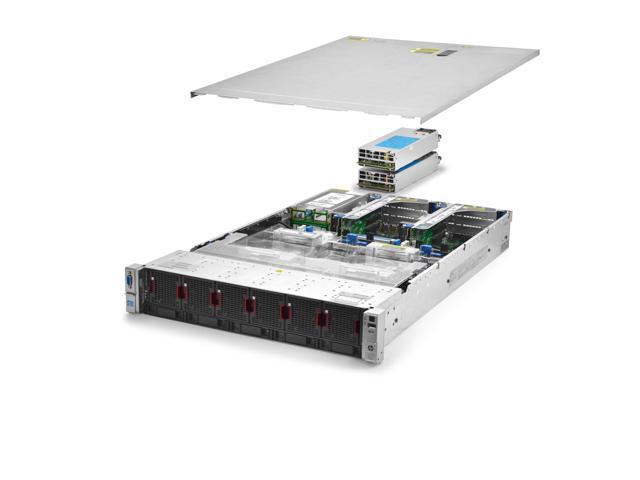 HP ProLiant DL560 G8 Server 4x E5-4650 2.70Ghz 32-Core 128GB P420 512MB