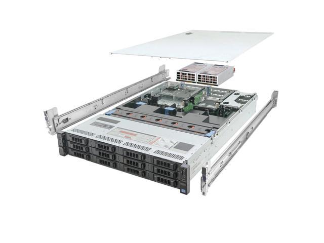 Dell PowerEdge R720xd Server 2x E5-2670 2.60Ghz 16-Core 96GB H710 Rails