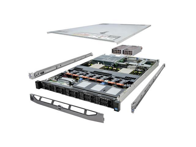 Dell PowerEdge R620 Server 2.10Ghz 12-Core 48GB 10x 300GB 15K Rails
