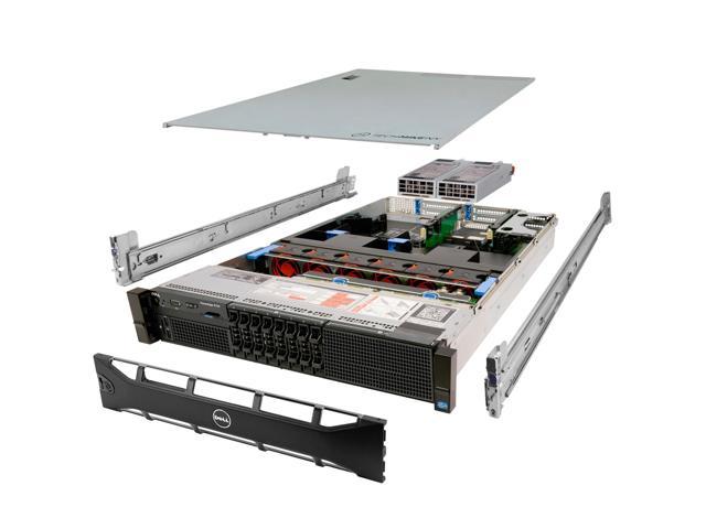 Dell PowerEdge R720 Server 2x E5-2643 3.30Ghz 8-Core 72GB 8x 300GB H710 Rails