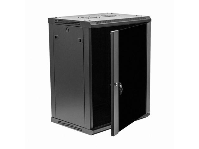 Navepoint 15U Wallmount Networking Cabinet 450mm Depth with Fans