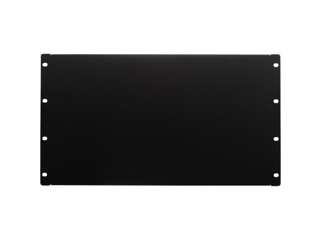 Navepoint 6U Blank Rack Mount Panel Spacer  For 19-Inch Server Network Rack Enclosure Or Cabinet Black