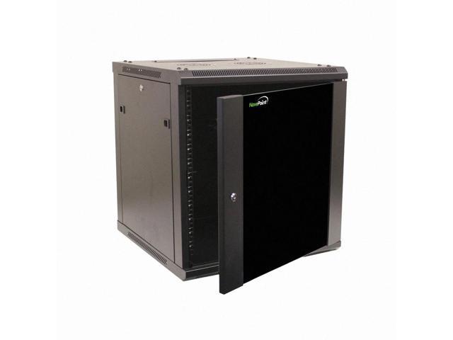 Navepoint 12U Wallmount IT Networking Enclosure 600mm Depth with Fans