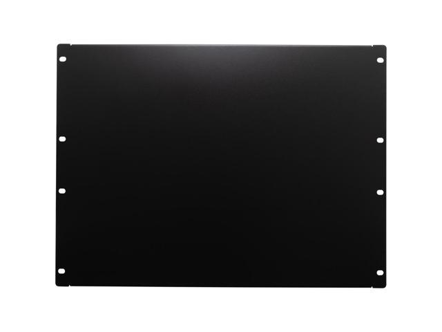Navepoint 8U Blank Rack Mount Panel Spacer  For 19-Inch Server Network Rack Enclosure Or Cabinet Black