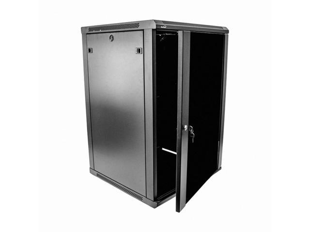 Navepoint 18U Wallmount Networking Cabinet 600mm Depth with Fans