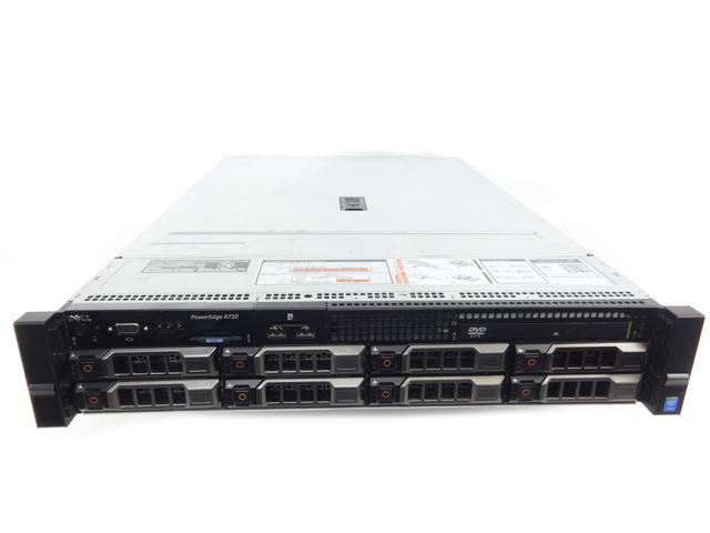 Dell Poweredge R730 8 LFF Server 2x 8C 2.4GHZ 512GB 8x 6TB SAS 12G H730 4x 1GB
