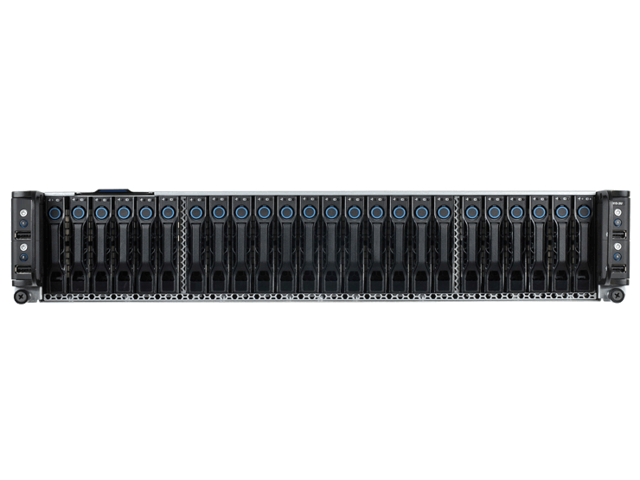Quanta QuantaPlex T41S-2U 4-Node 24 Bay SFF 2U Server, Per Node (2x E5-2650L V4 1.7GHz 14 Core, 128GB DDR4, 8x 480GB SATA 6Gbps 2.5 SSDs, 1x 10G SFP+)