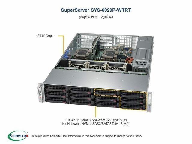 SuperMicro SYS-6029P-WTRT 2U Server ***FULL MFR ***