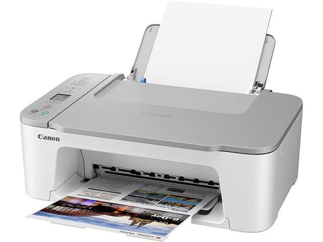 Canon PIXMA TS3520 Compact Wireless All-in-One Printer White 4977C022